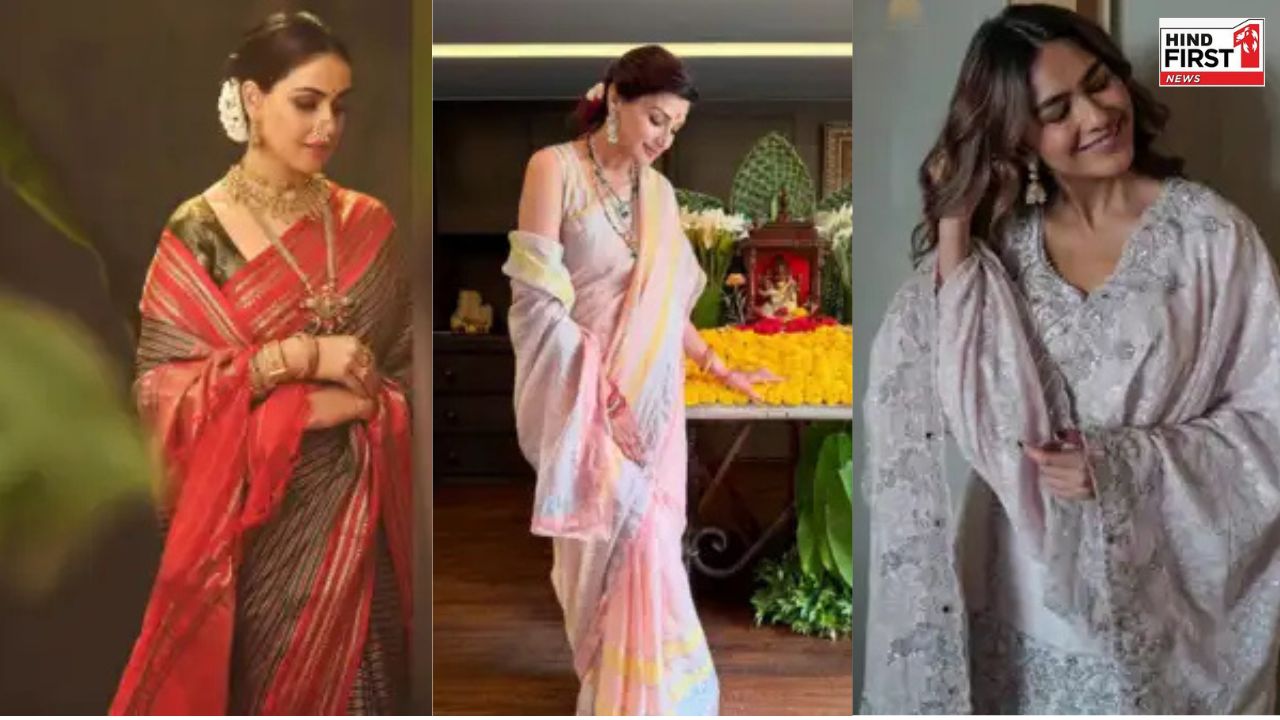 Ganesh Chaturthi Outfits: मृणाल ठाकुर से जेनेलिया तक, गणपति के स्वागत पर किसने क्या पहना!