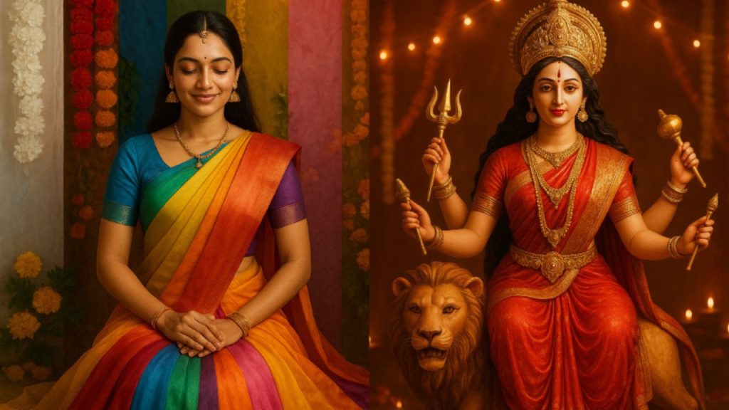 Shardiya Navratri Day 3: आज होगी माँ चन्द्रघंटा की पूजा, पहनें इस रंग के कपड़े