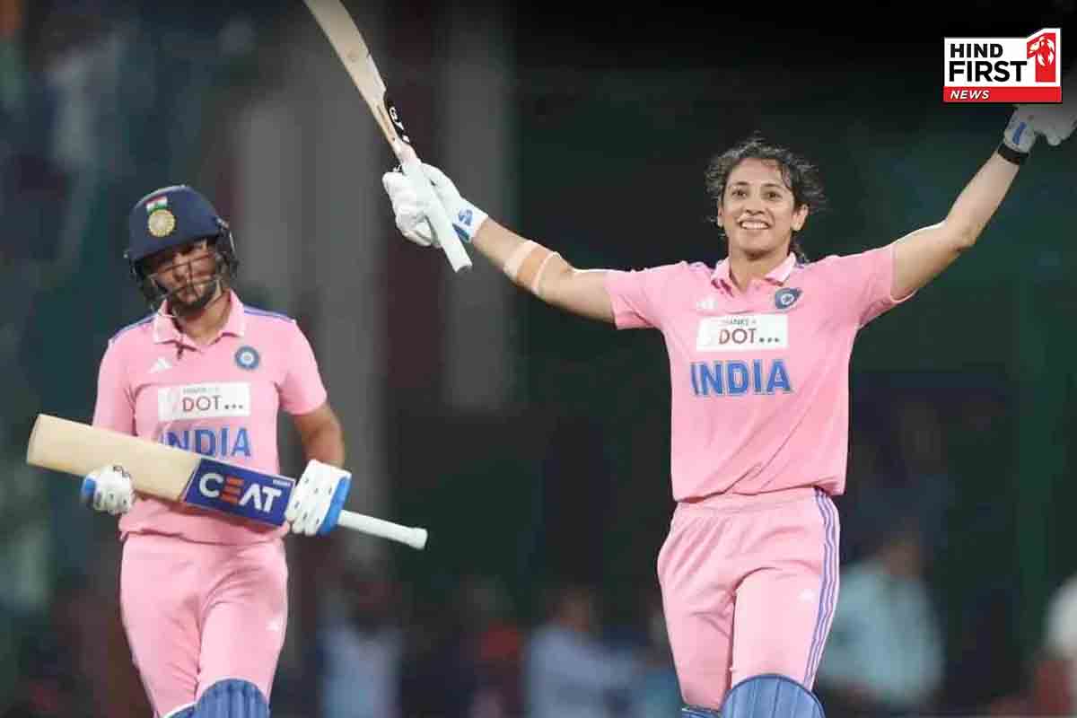 स्मृति मंधाना ने वनडे में मचाया तहलका, विराट कोहली को भी पीछे छोड़ा