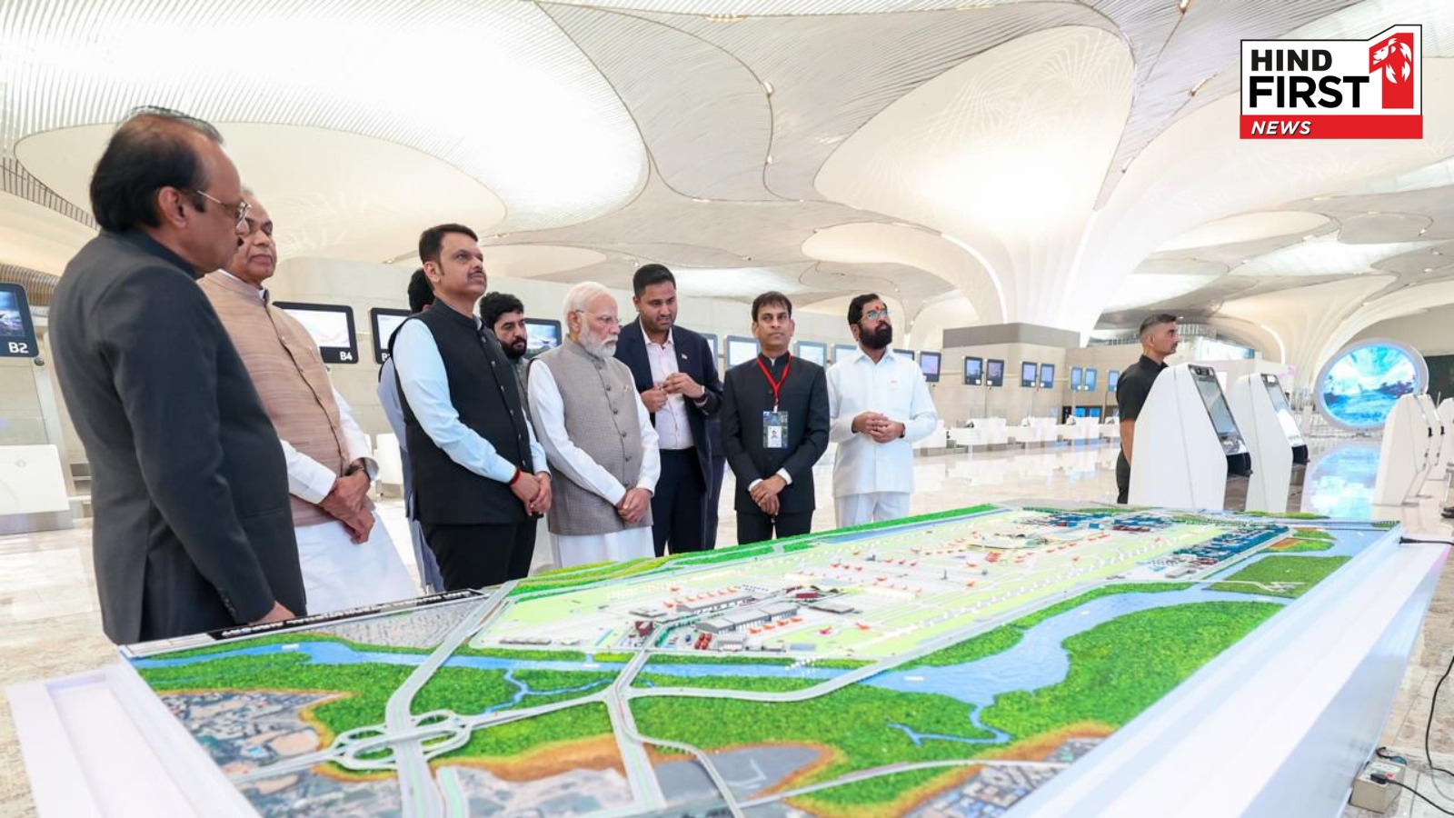 प्रधानमंत्री नरेंद्र मोदी ने नवी मुंबई इंटरनेशनल एयरपोर्ट का उद्घाटन किया