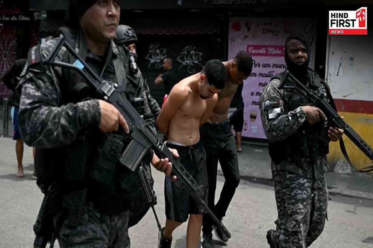 ब्राज़ील: ड्रग तस्करी गिरोह पर पुलिस ने बड़ी कार्रवाई, 60 तस्करों की मौत