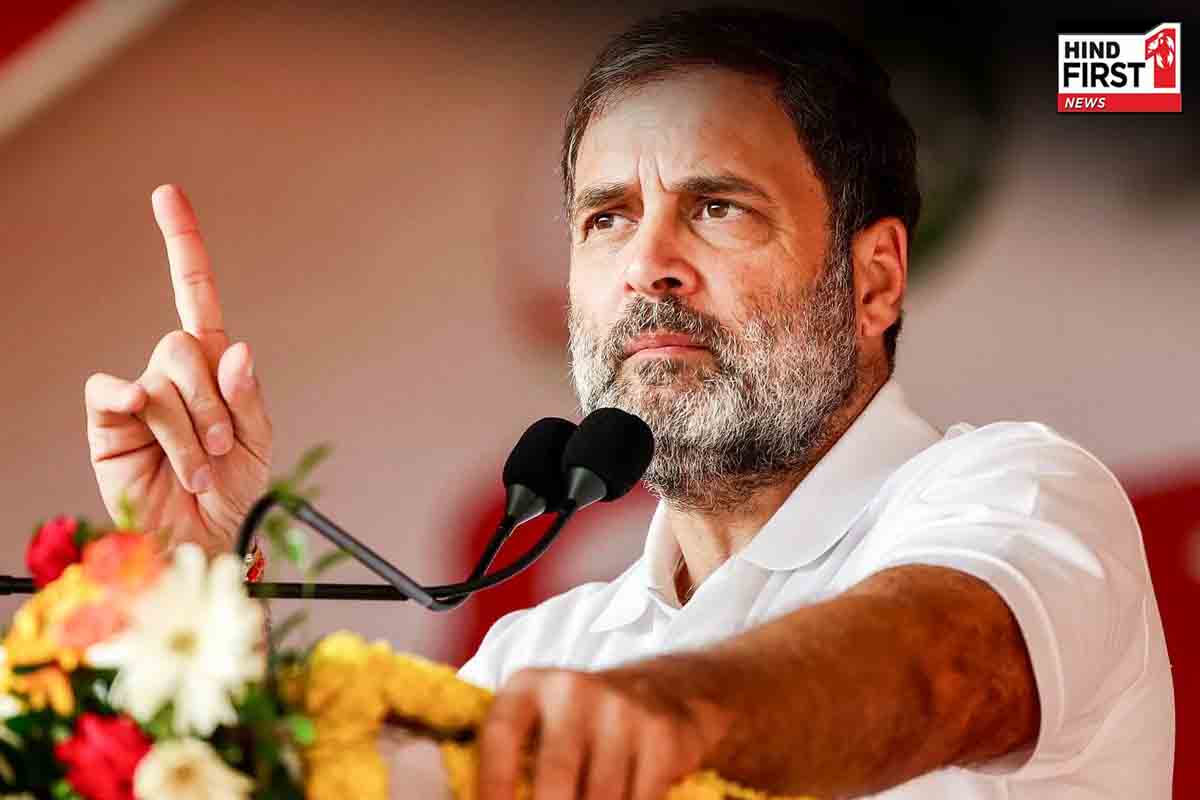 मुजफ्फरपुर में राहुल गांधी ने बीजेपी पर साधा निशाना, कहा- वो बस आपके वोट चुराने में लगे हैं