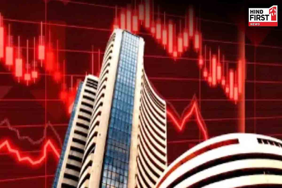 शेयर बाजार हुआ धड़ाम! सेंसेक्स 222 अंक गिरा, निफ्टी का भी बुरा हाल
