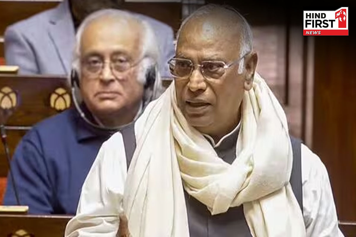 राज्यसभा में हंगामा, वंदे मातरम् पर चर्चा के दौरान खड़गे ने भाजपा पर साधा निशाना